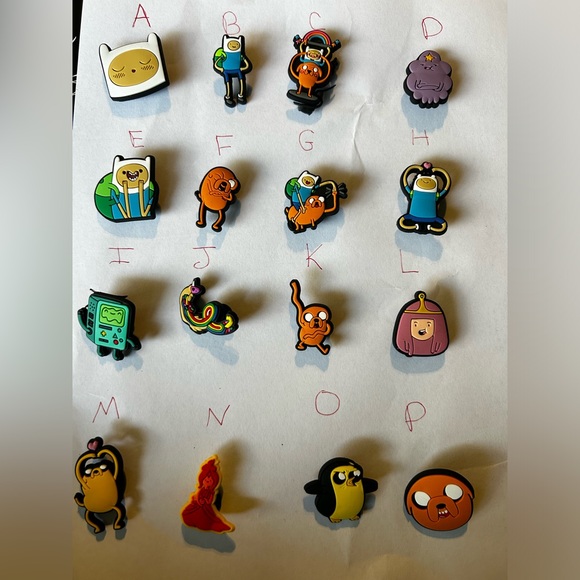 Adventure Time Croc Charms - Picture 2 of 6